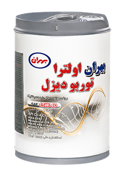 روغن موتور  20لیتری  15W40بهران اولترا توربو دیزل